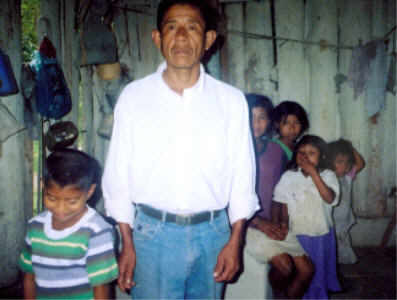 Pech farmer and herbalist, Natividad Garcia, El Carbon, Olancho, Honduras.