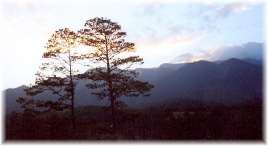 Mountains near Gracias, Honduras.